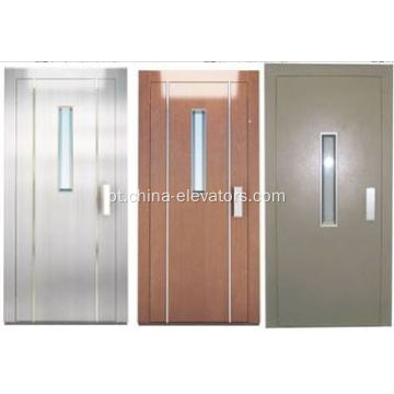 Portas semiautomáticas para elevadores residenciais / residenciais